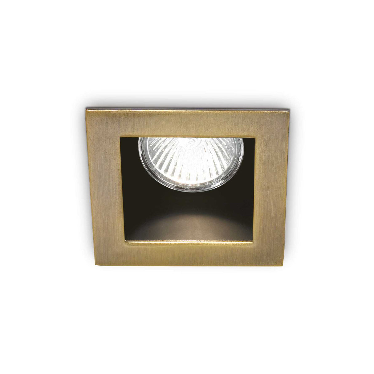 Modern Bronze Offset Bezel Recessed Ceiling Downlight, GU10