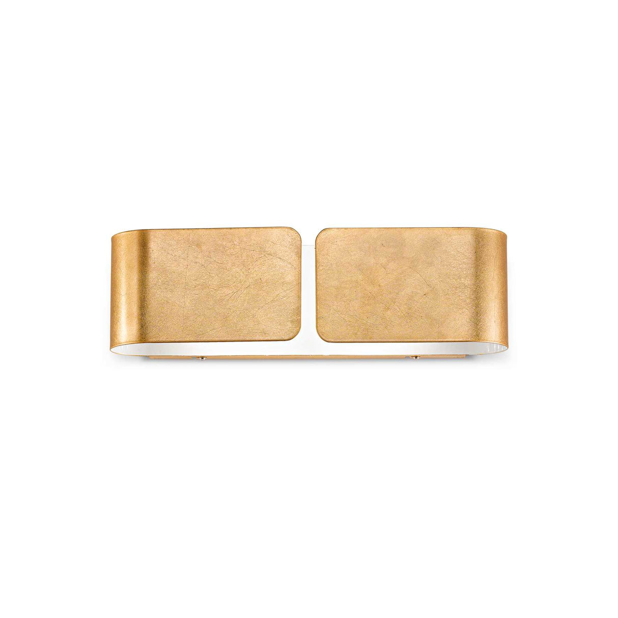 Twin Clip Gold Modern Wall Sconce