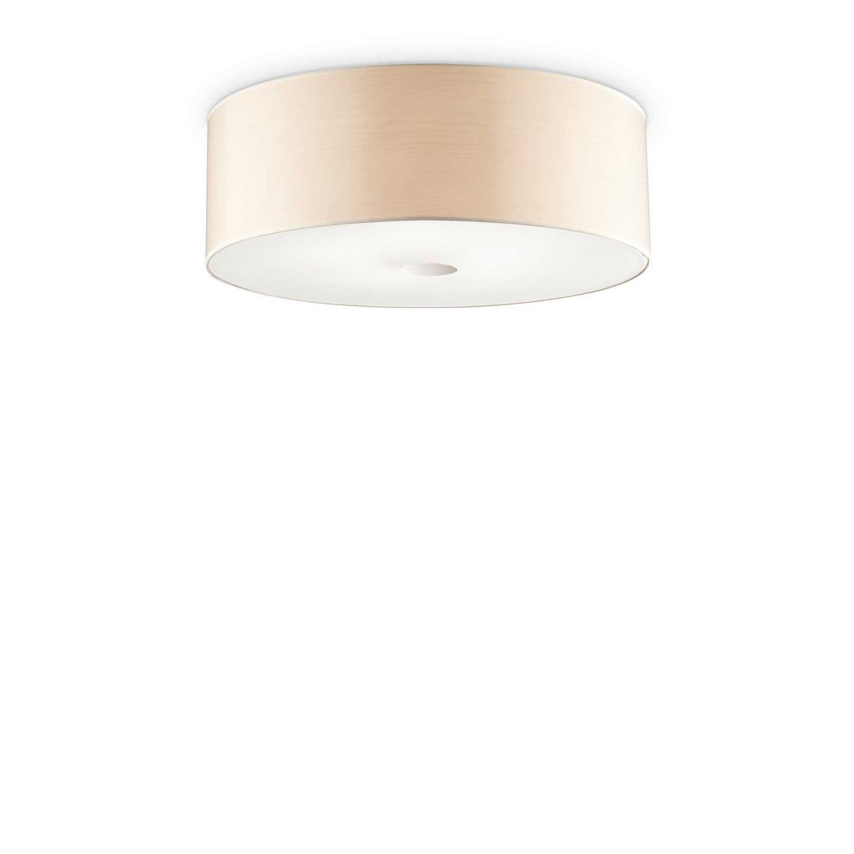 Modern Woody 50cm Ceiling Flush Drum Cylinder Light Shade