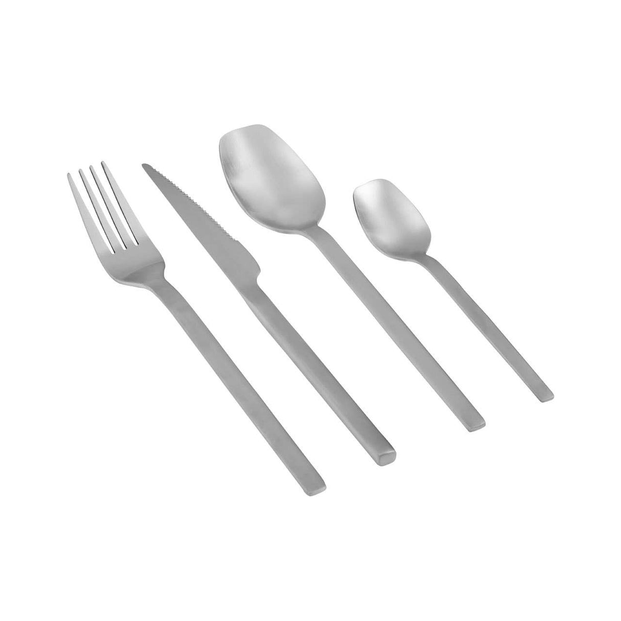 Avie 16Pc Matte Finish Cutlery Set