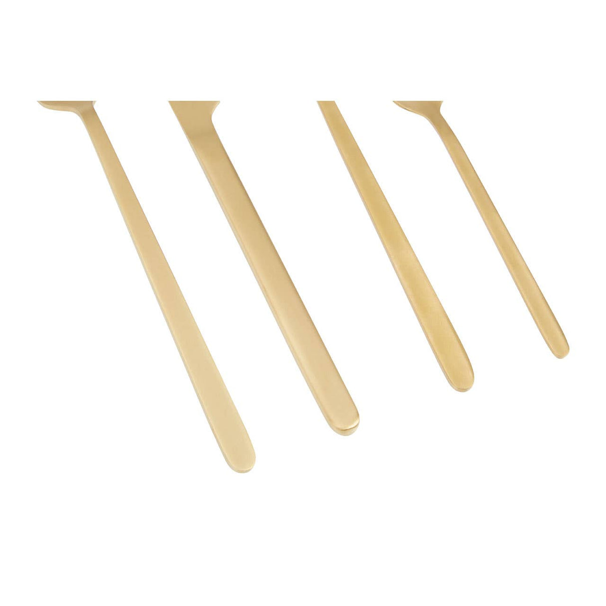 Avie 16Pc Gold Finish Cutlery Set