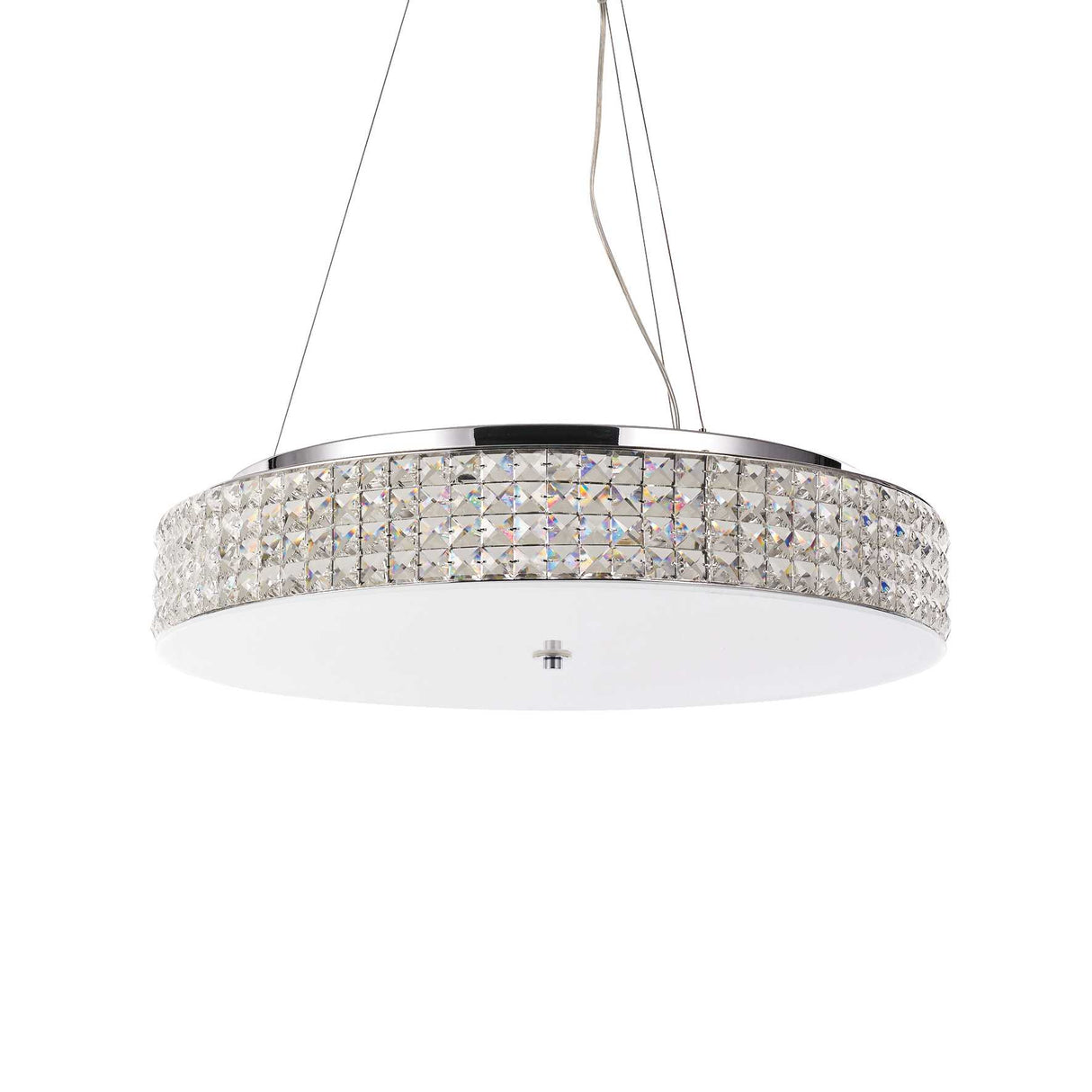 Elegant Roma 12-Light Modern Pendant Chandelier