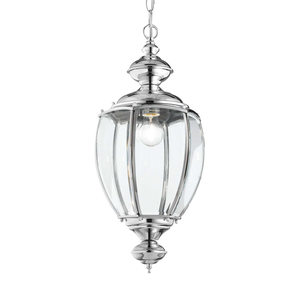 Elegant Chrome Pendant Lamp - Norma Collection