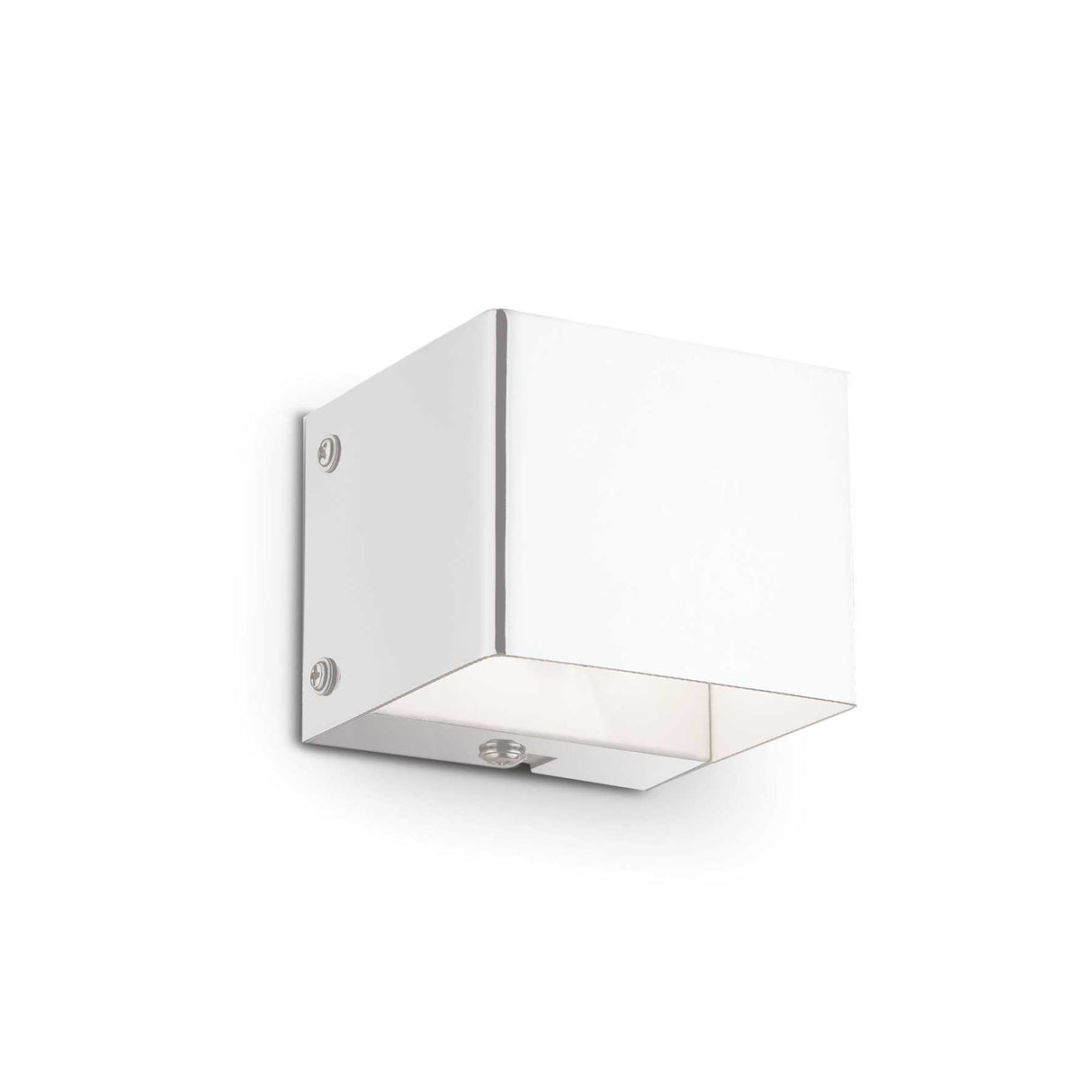 Radiant Modern White Cube Wall Wash Light