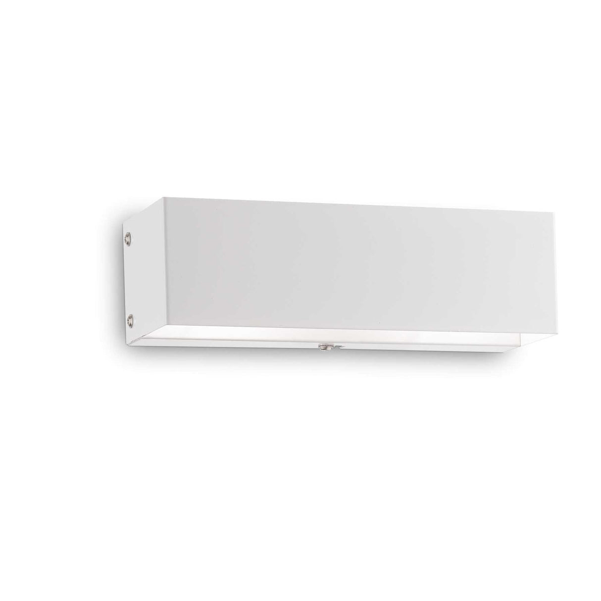 Sleek White Rectangular Modern Wall Light Fixture