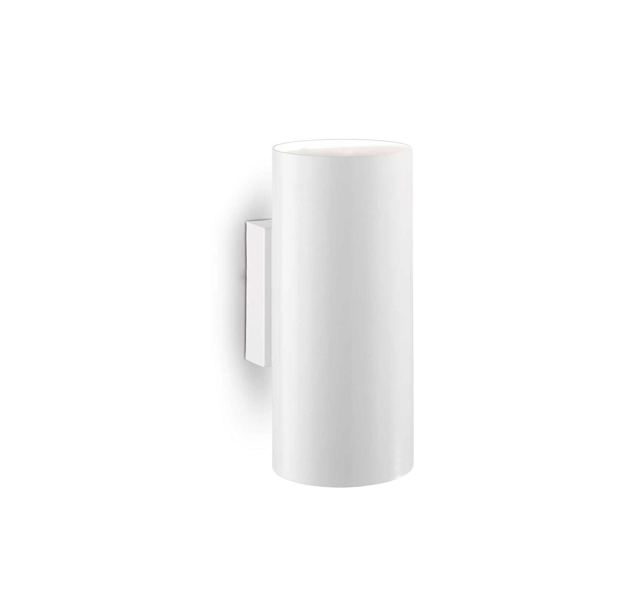 Sleek French Modern Dual Beam Outdoor Wall Light in White