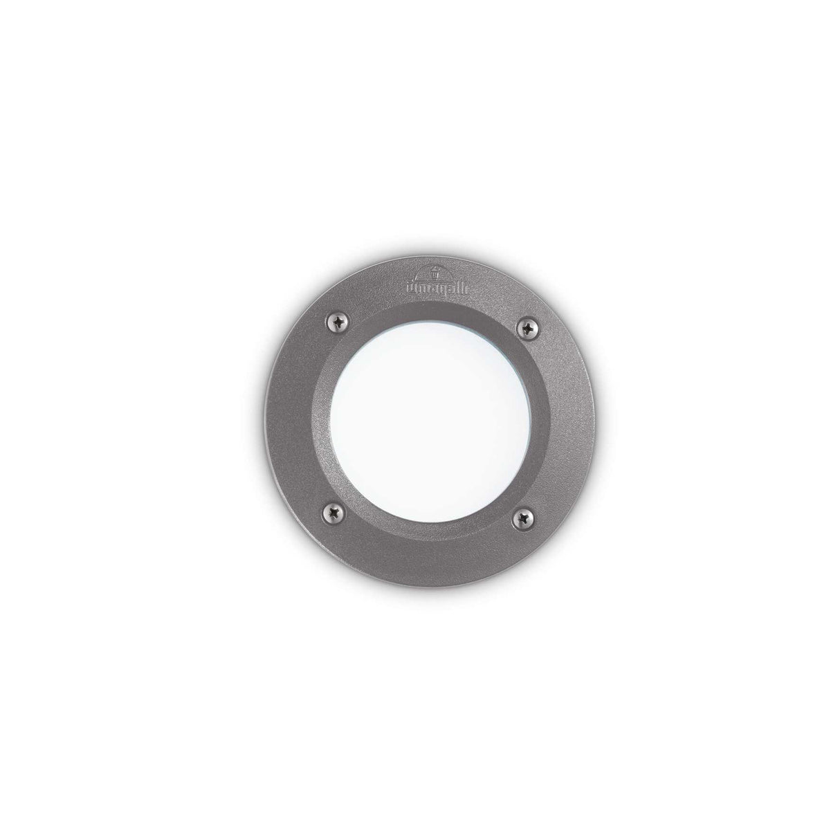 Leti Round Recessed Spotlight in Elegant Grey