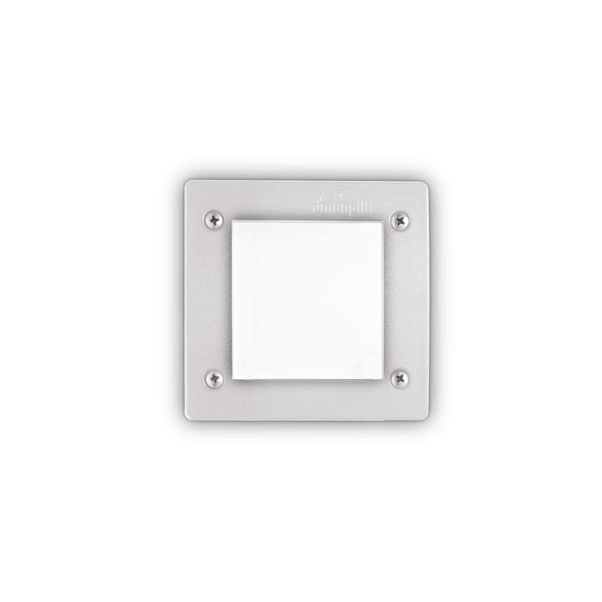 Leti Square Recessed Light Fixture in White