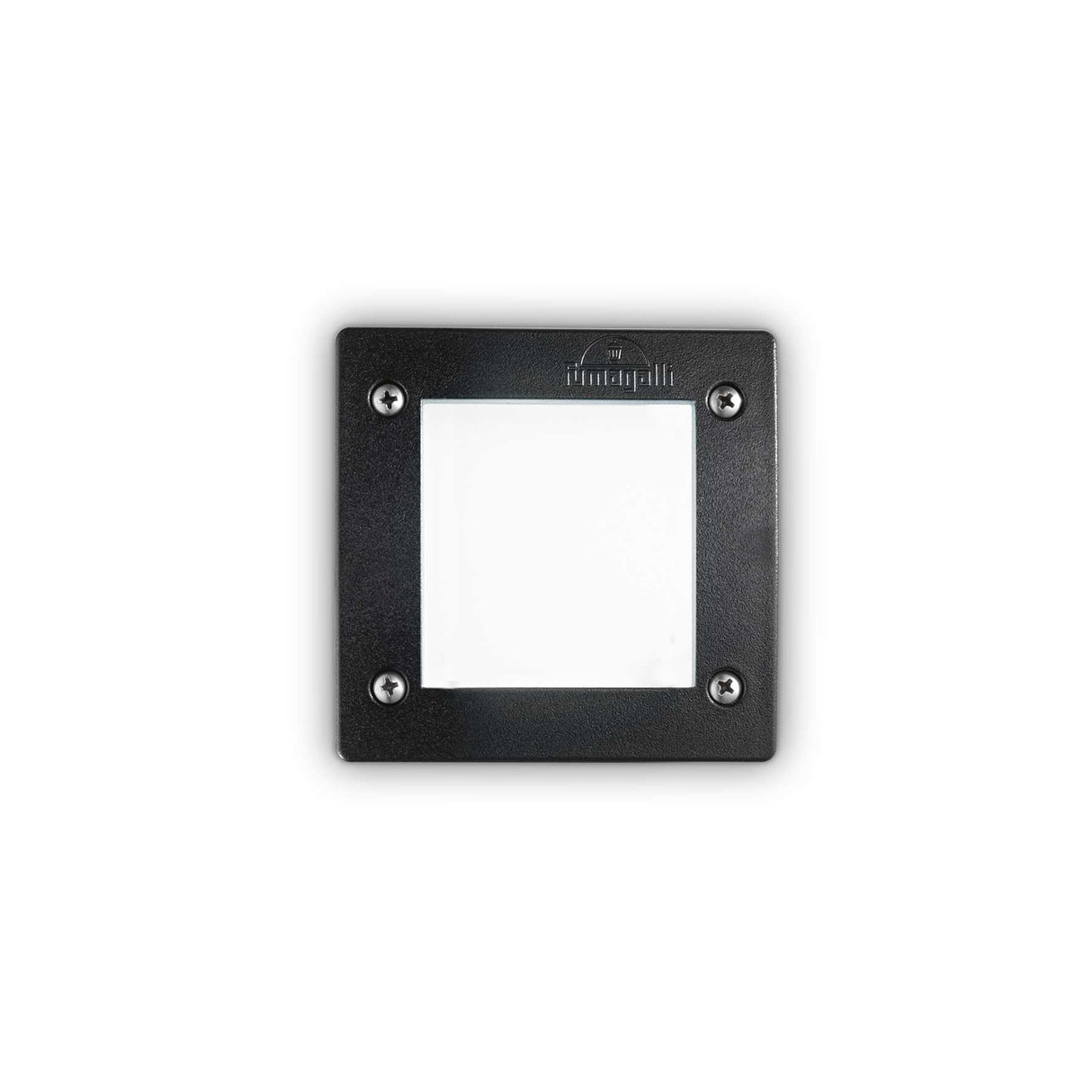 Leti Black Square Recessed LED Spotlight