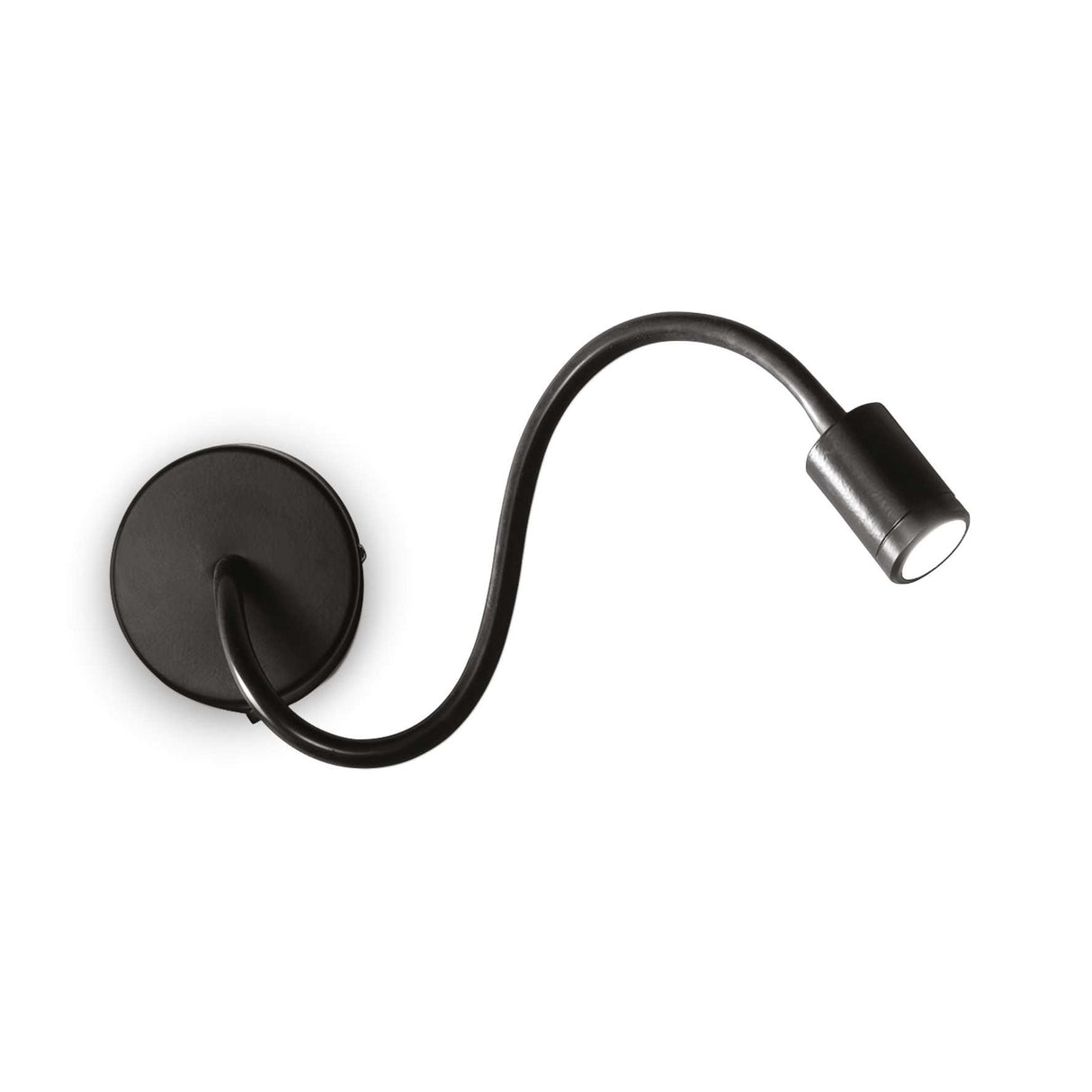Modern Black Adjustable Wall-Mounted Reading Lamp