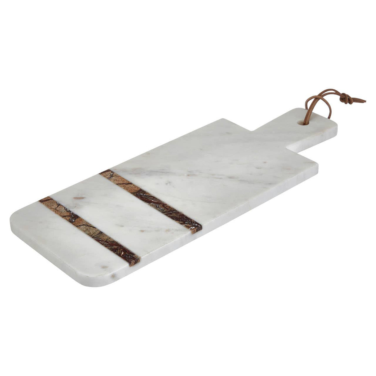 White / Brown Forest Marble Paddle Board