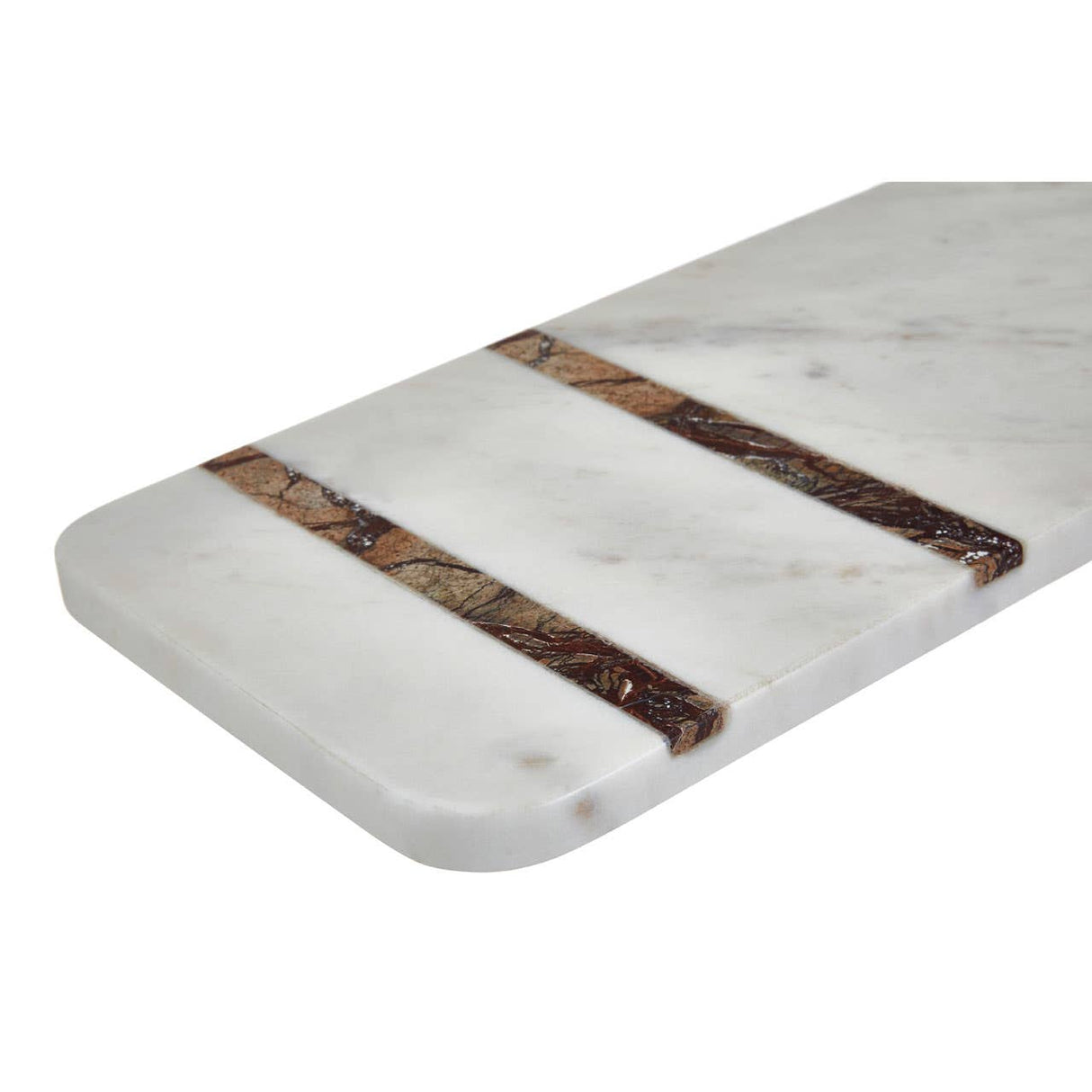 White / Brown Forest Marble Paddle Board