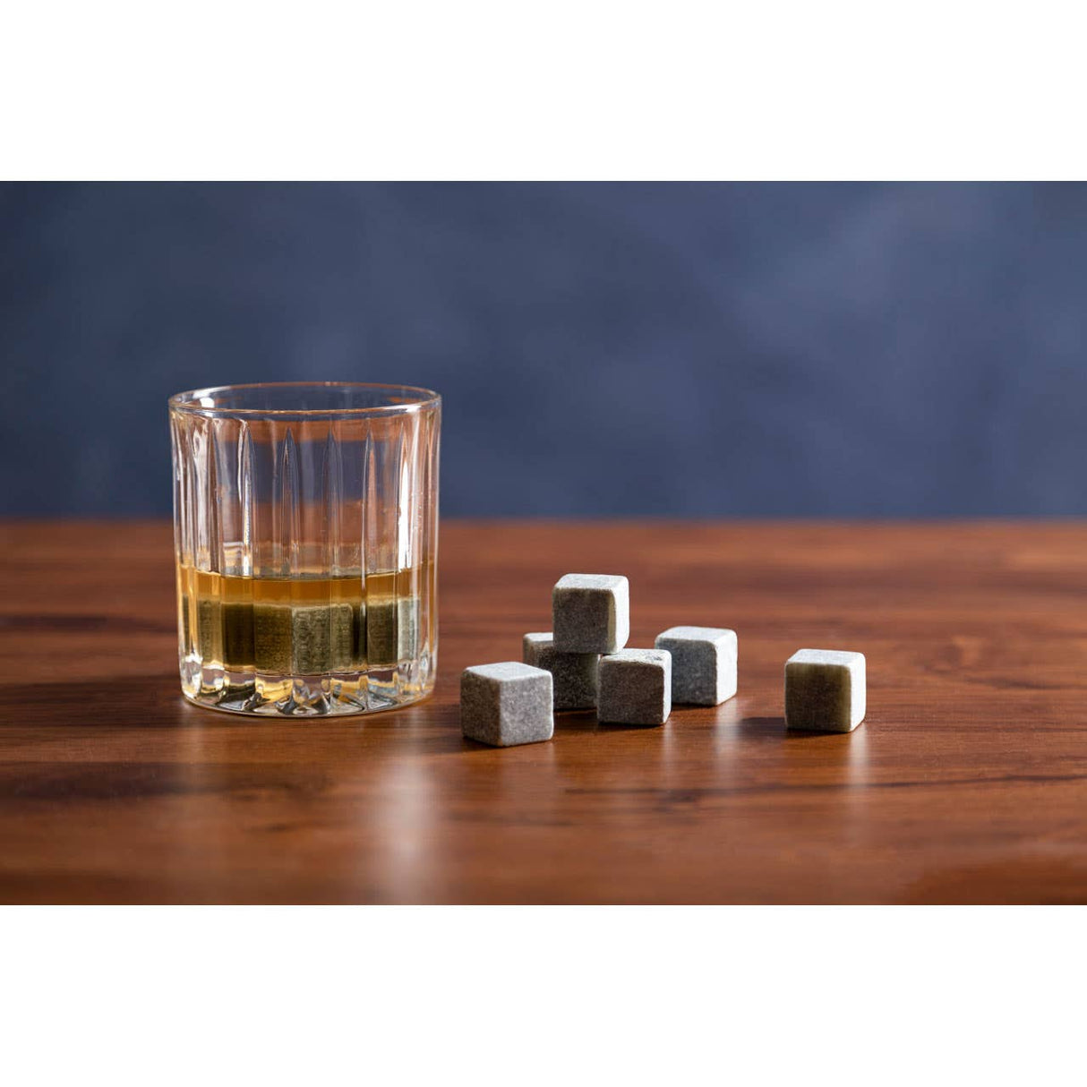 Set Of 9 Granite Ice Rocks