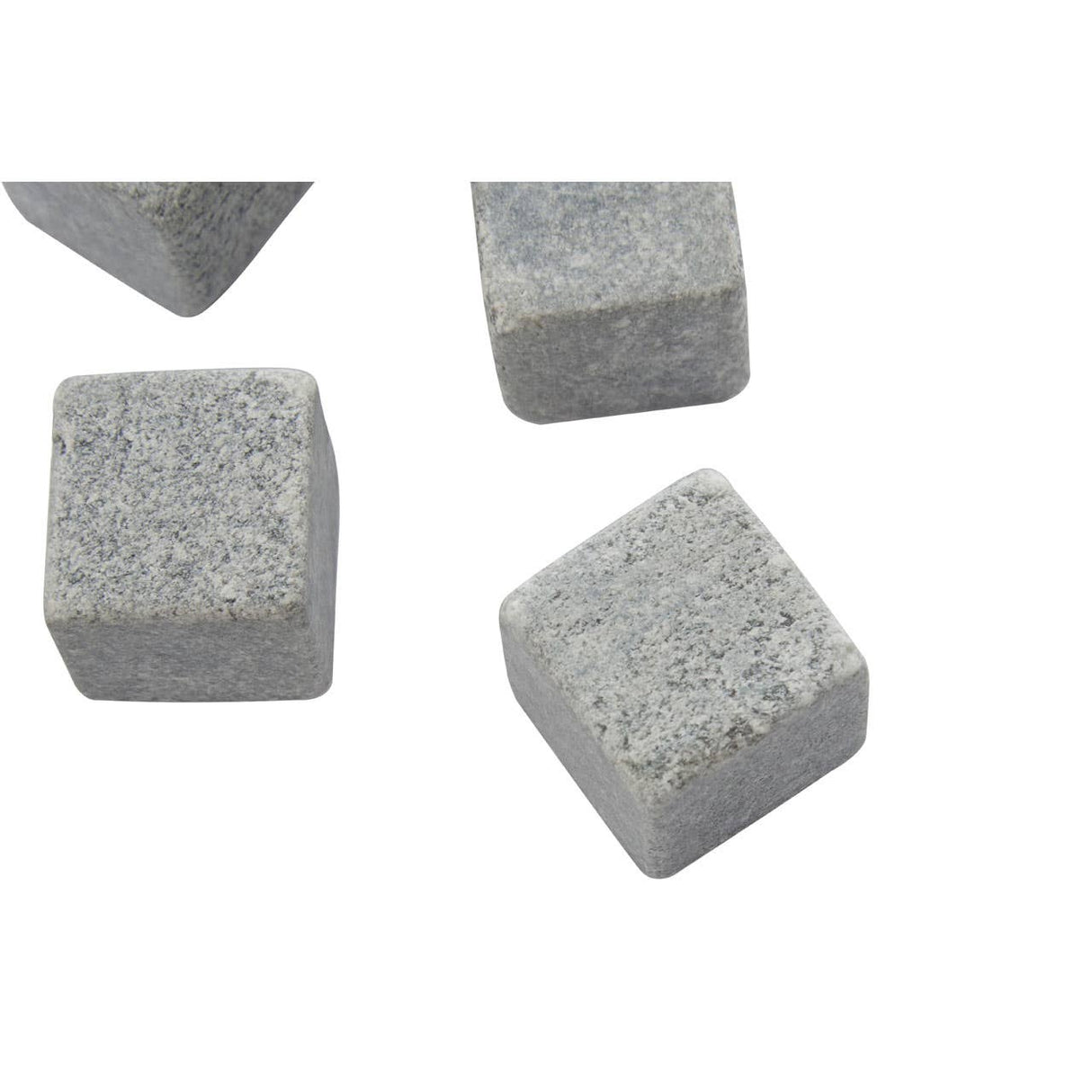 Set Of 9 Granite Ice Rocks