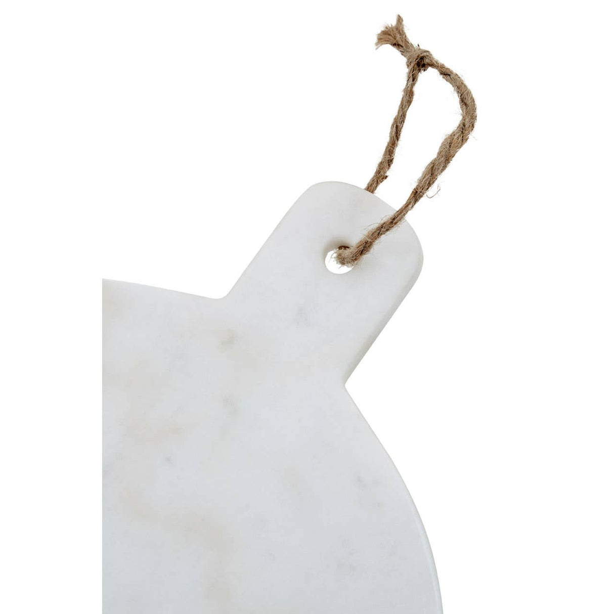 Round Marble Paddle Chopping Board