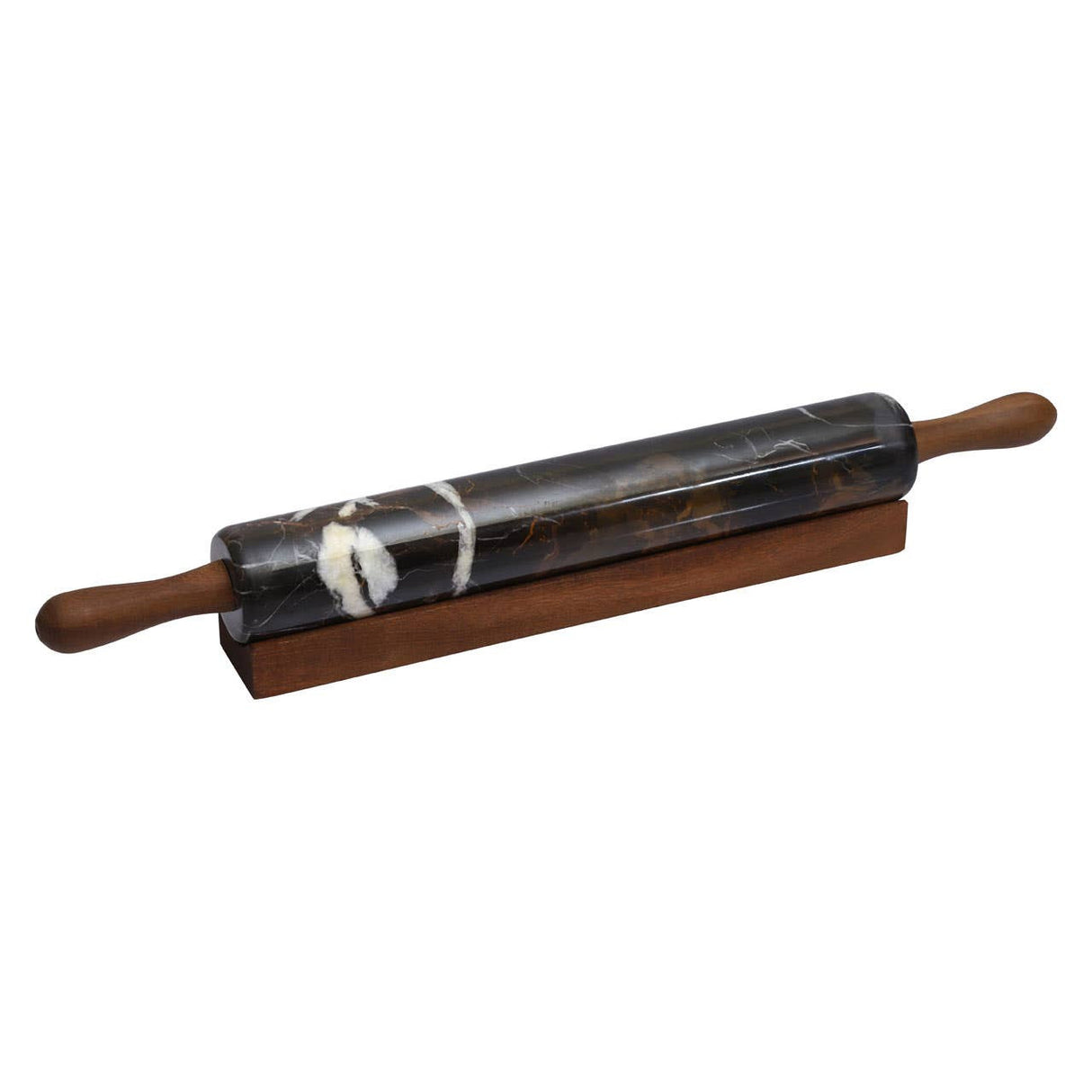 Marmore Black And Gold Marble Rolling Pin