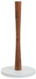 Monzaro Acacia Wood and Marble Kitchen Roll Holder