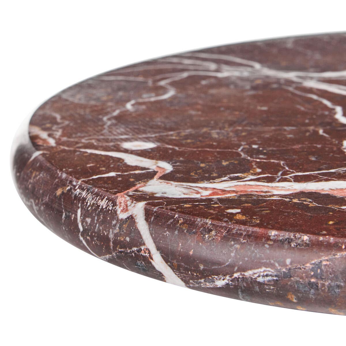 Salmo Red Marble Round Chopping Board
