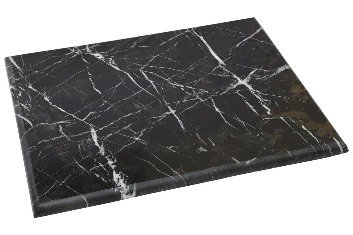 Marmore Black and Gold Marble Rectangular Chopping and Serving Board