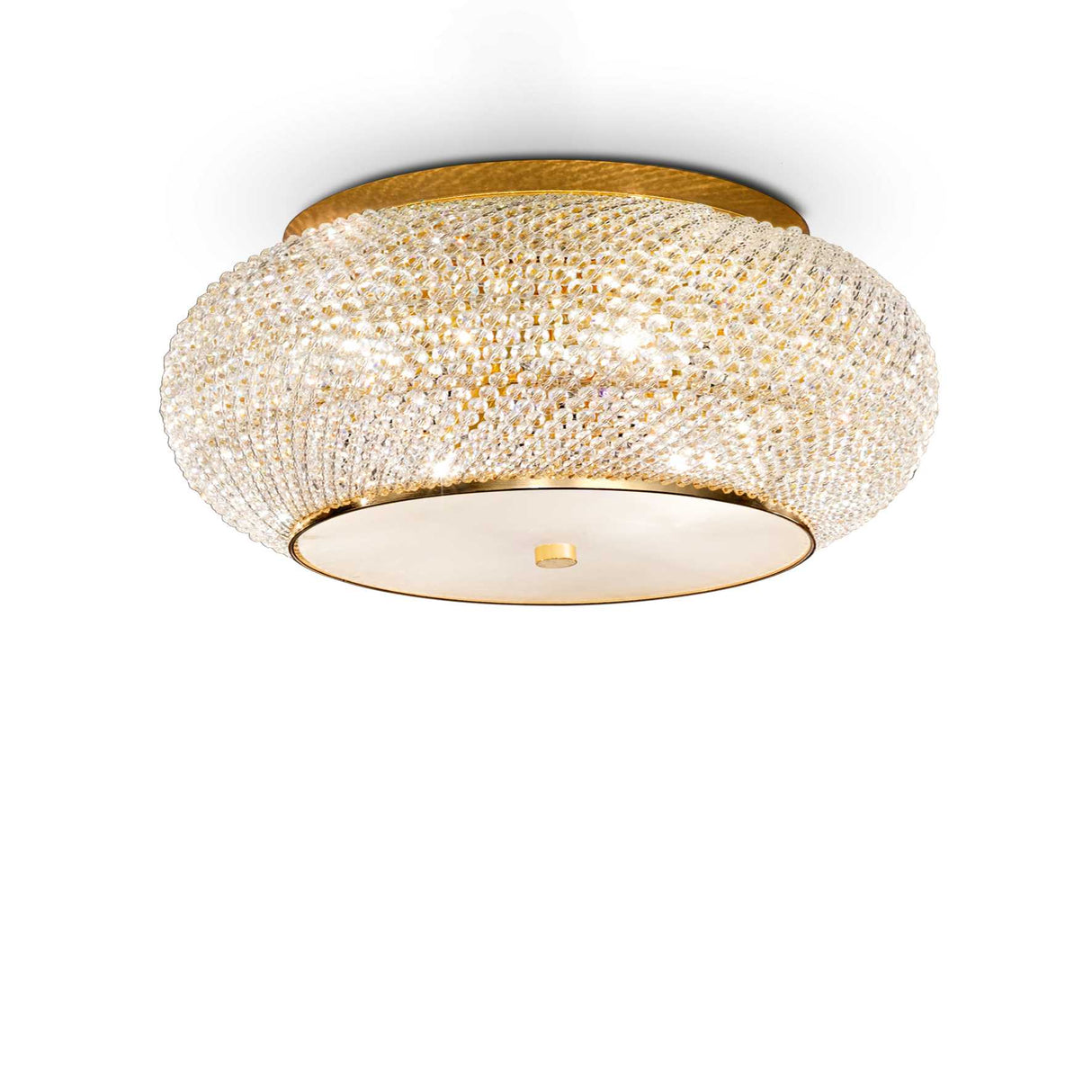 Gilded Radiance 10-Light Crystal Chandelier