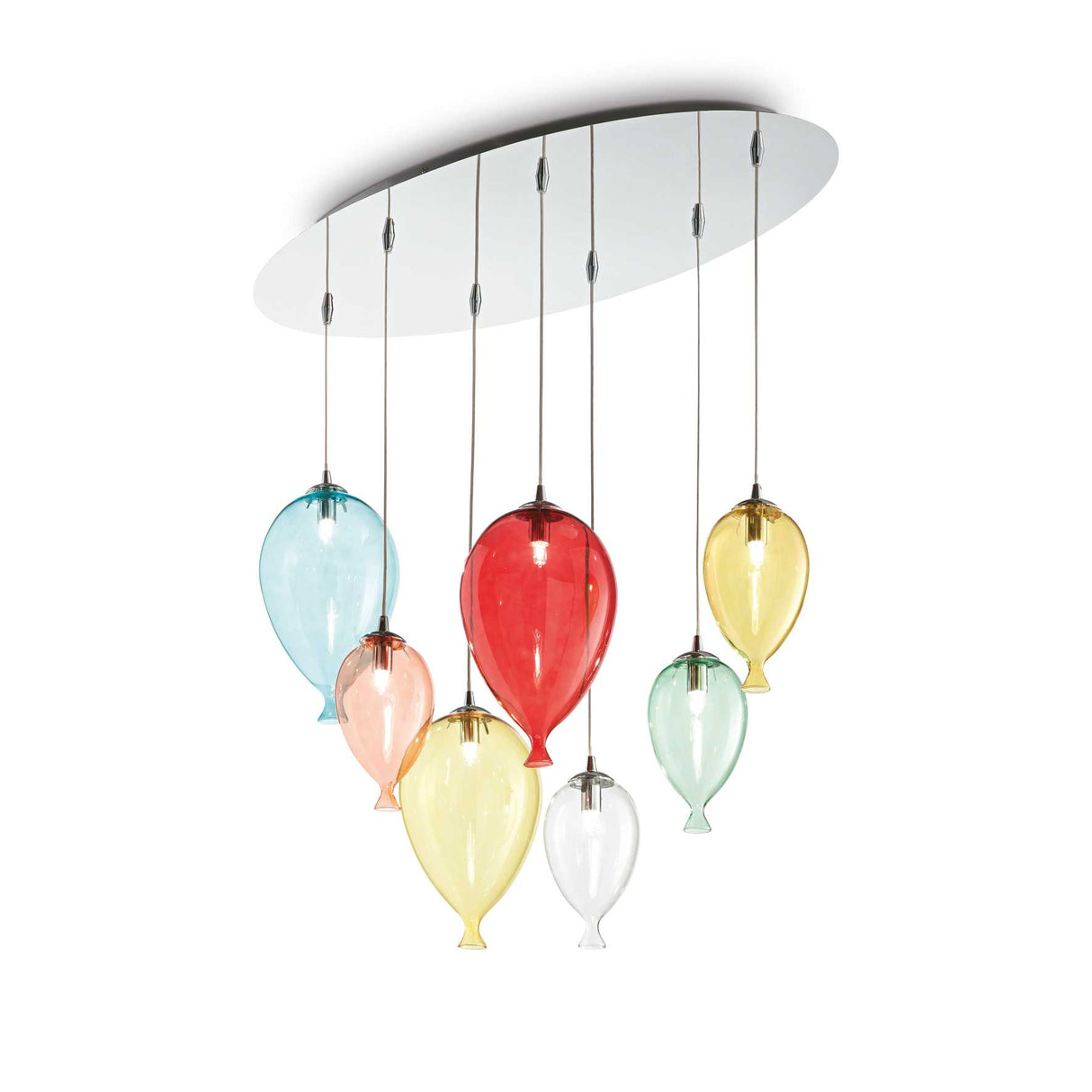 Whimsical Glow 7-Light Modern Pendant Fixture