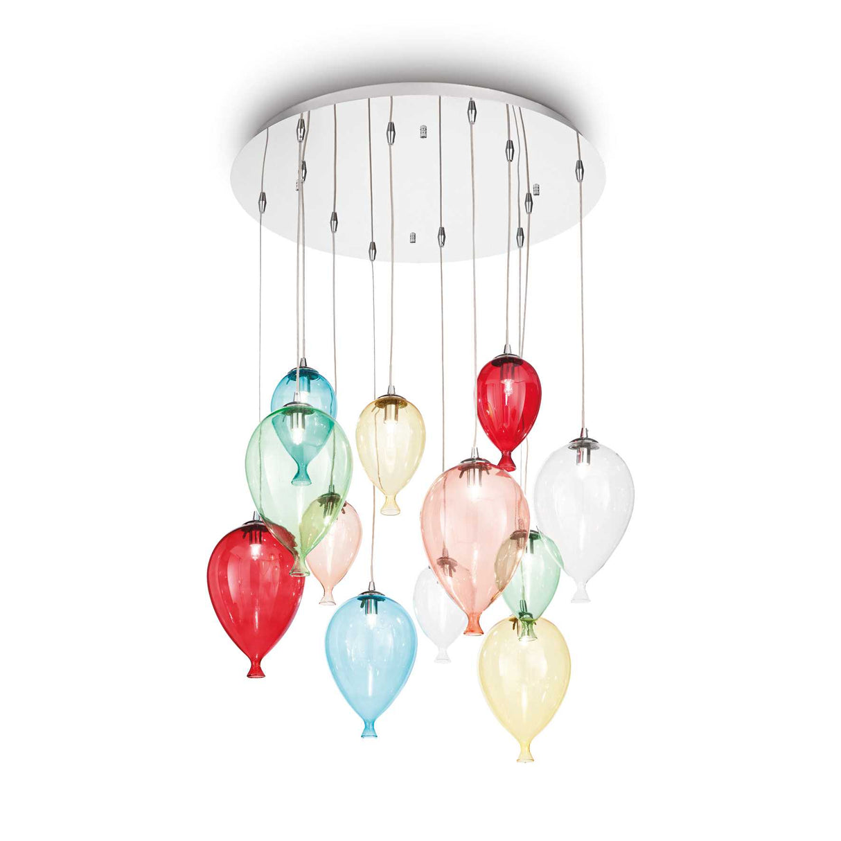 Modern Clown Pendant Light with 12 Bulbs
