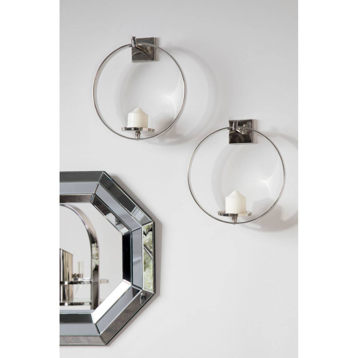 Octagonal Wall Mirror