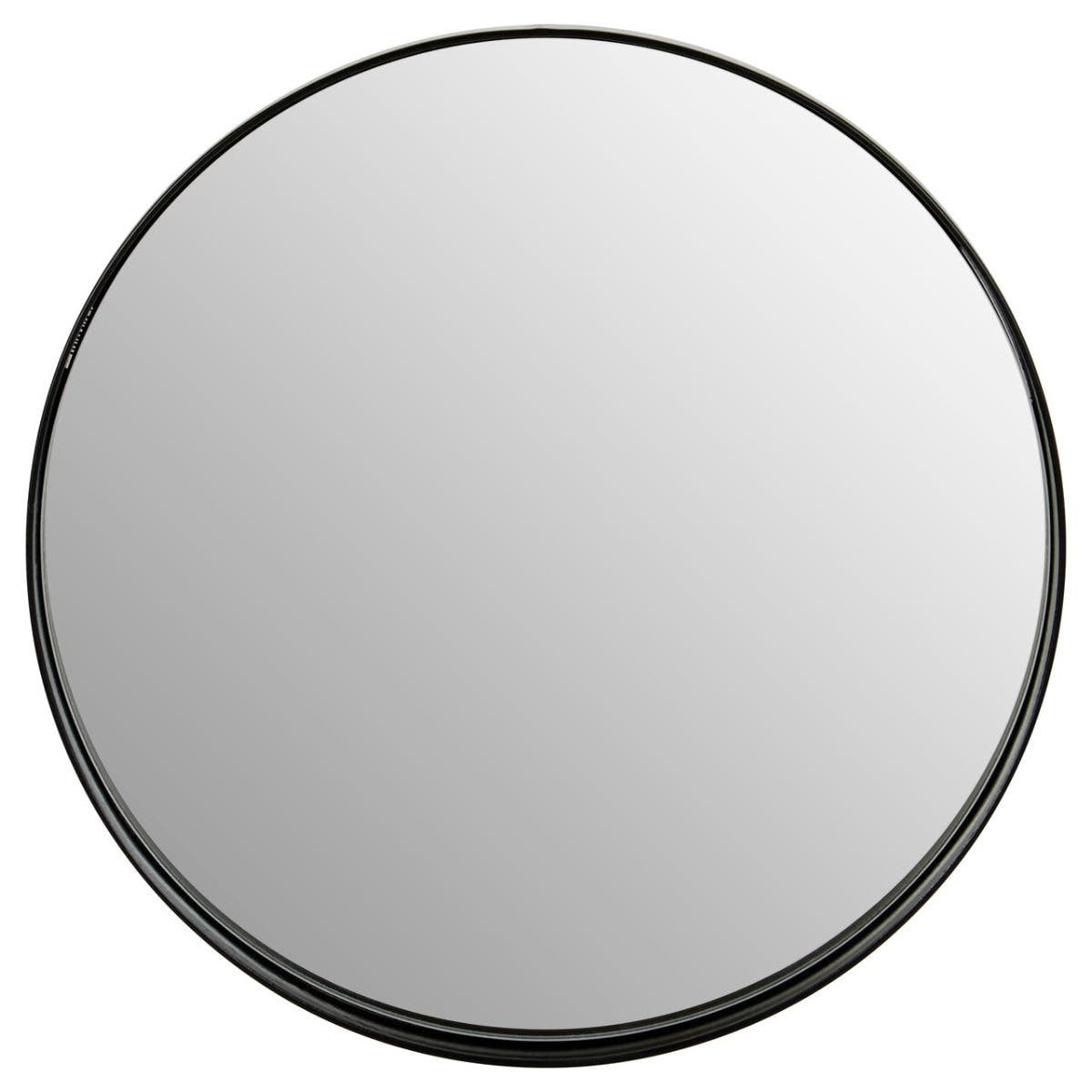 Cindy Small Matte Black Finish Wall Mirror