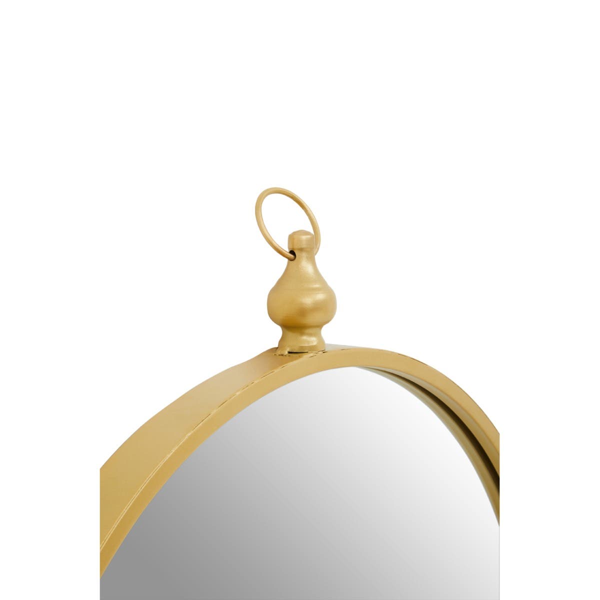 Avento Gold Mirror With Circular Hook