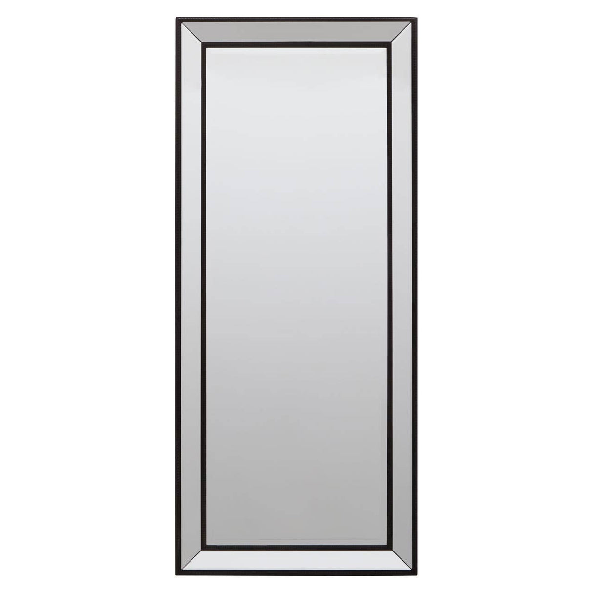 Holmes Matte Black Wall Mirror