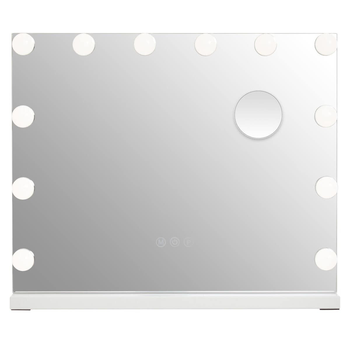 Cassini Illuminated LED Free Standing Vanity Mirror