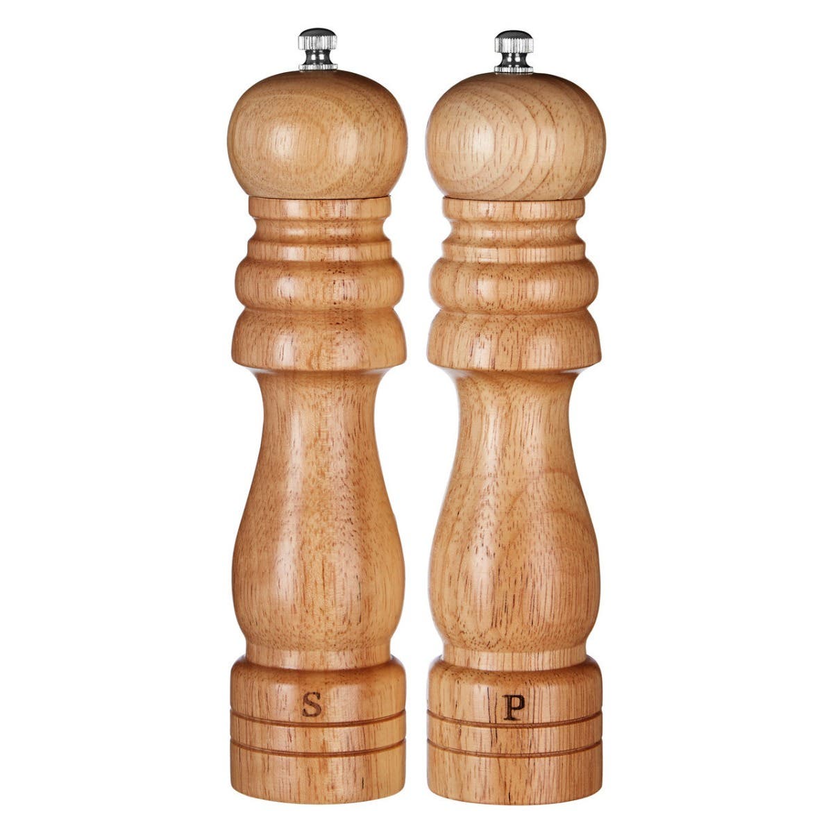 Rubberwood Salt And Pepper Set