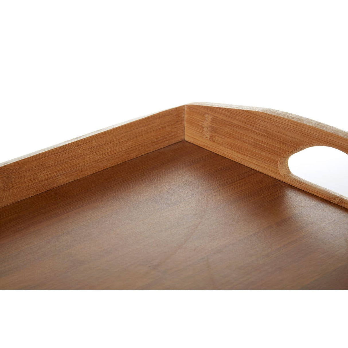 Bamboo Serving Tray With Handles