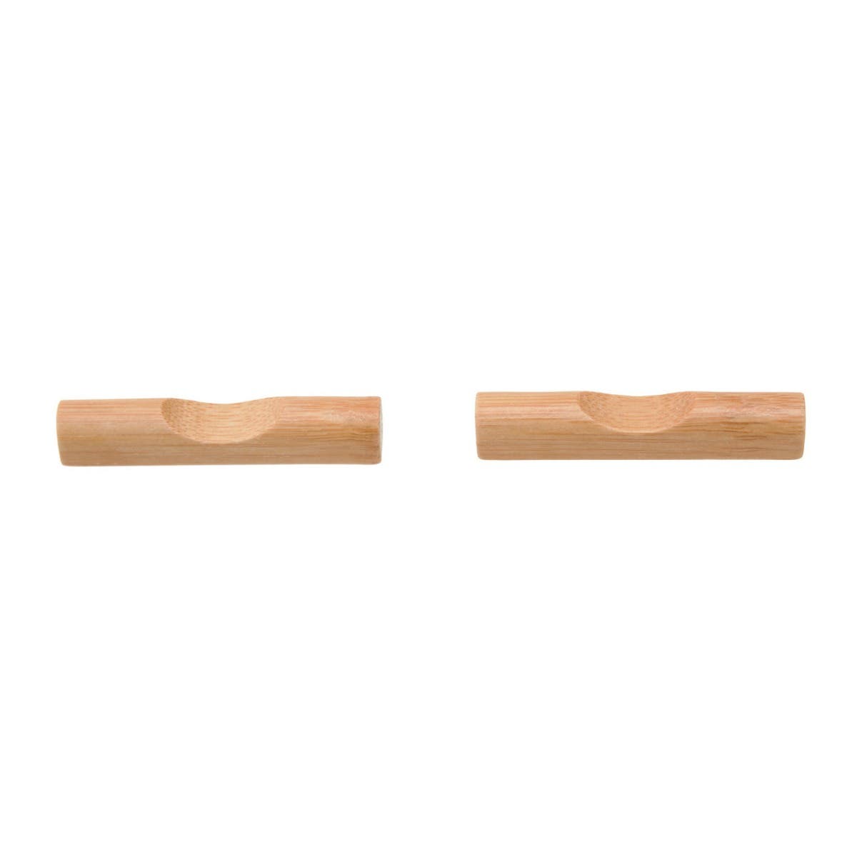 6pc White Ceramic and Wood Sushi Set