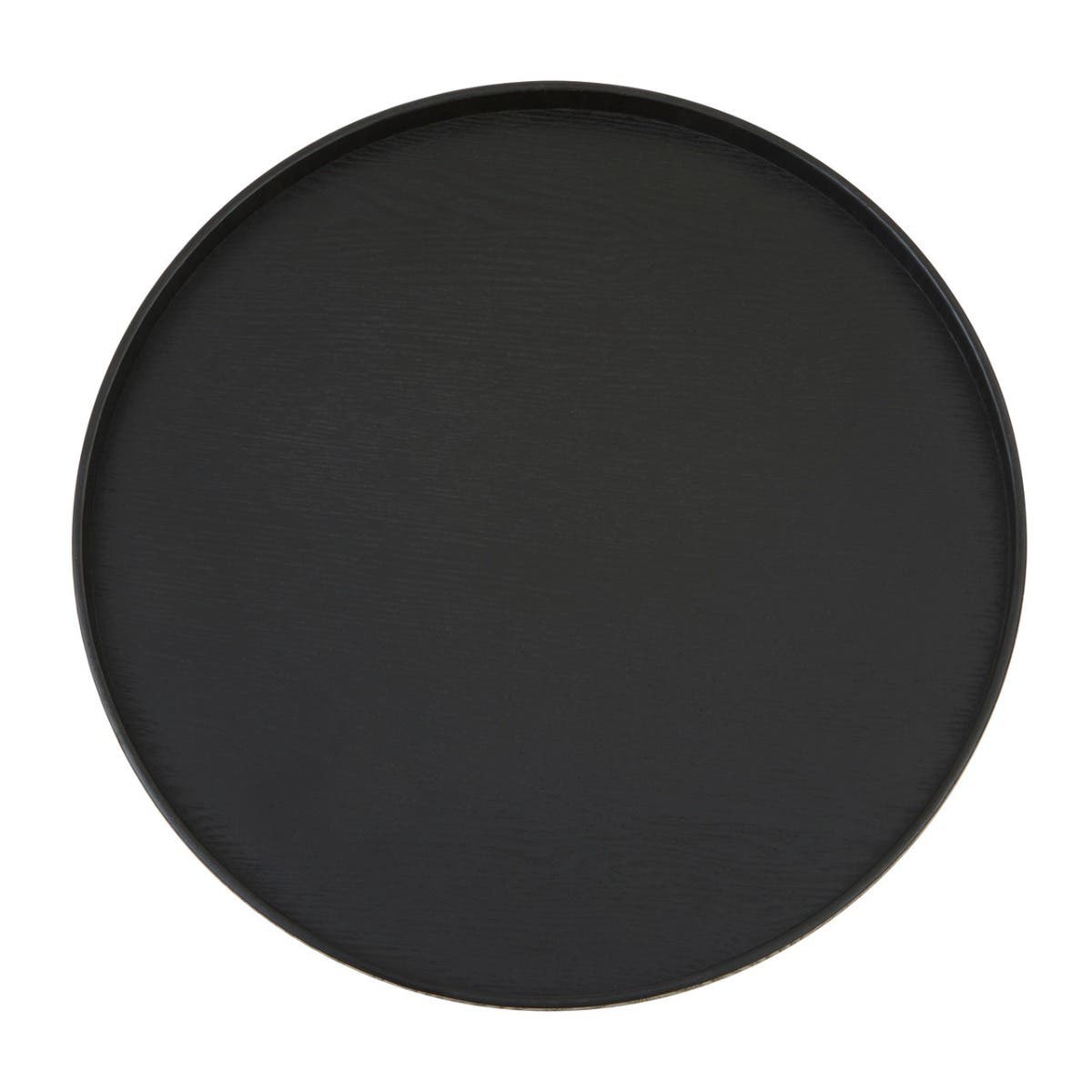 Large Black Fir Wood Tray