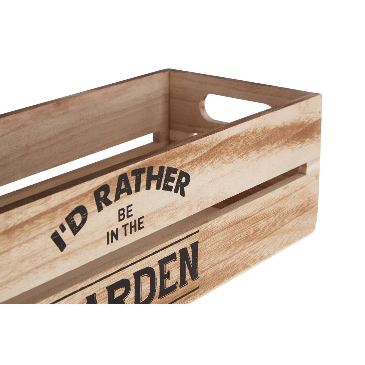 Rustic / Natural Planter And Herb Crate