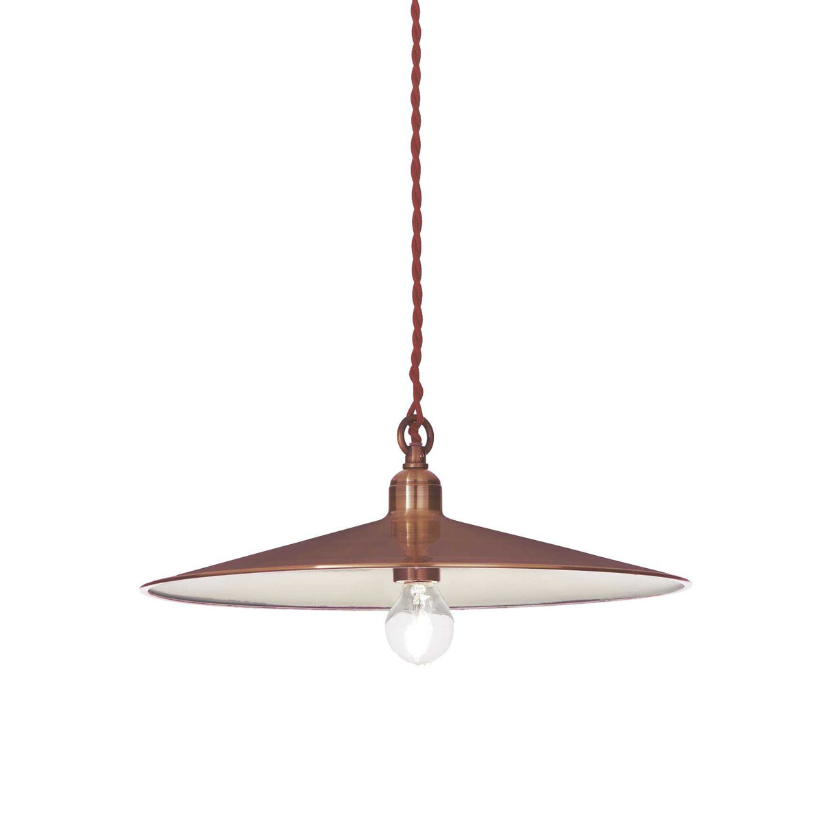 Elegant Copper Pendant Light - Cantina Collection