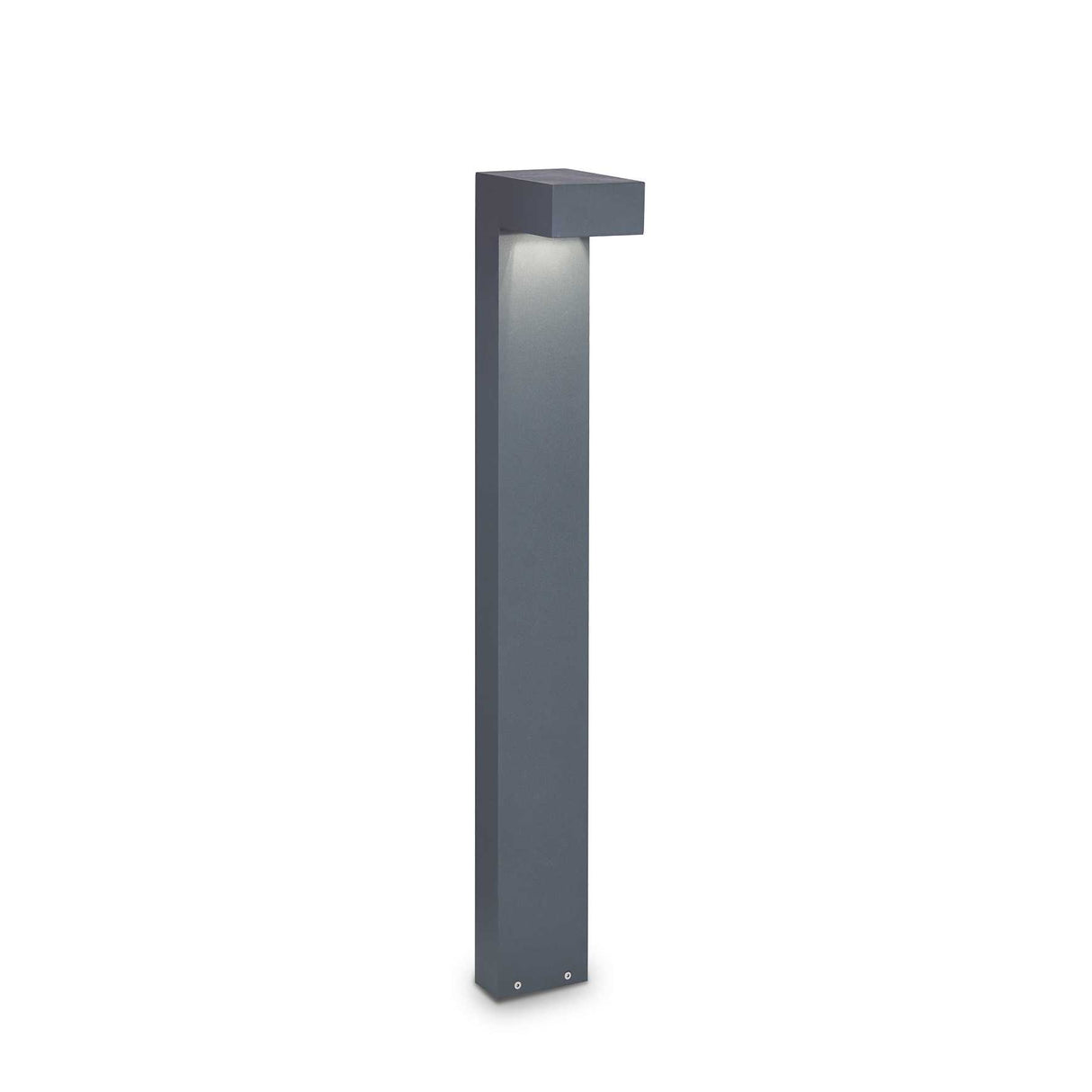 Elegant Anthracite Twin Bulb Outdoor Post Light - Sirio Collection