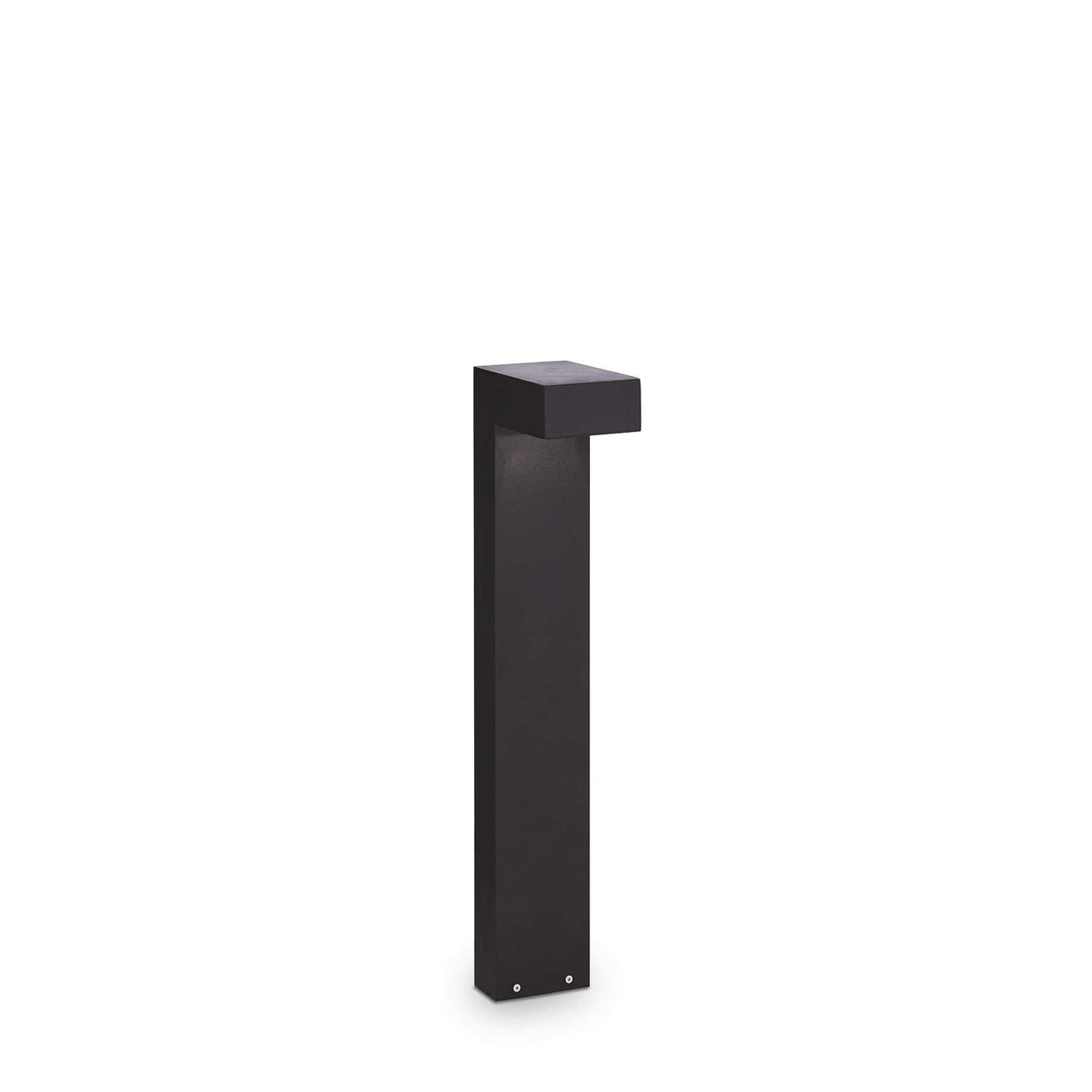 Elevate Your Outdoors: Sirio Twin Bulb Post Light - Sleek Black Design