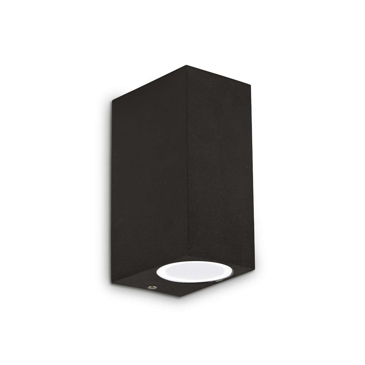 Sleek Black Twin Up Wall Light