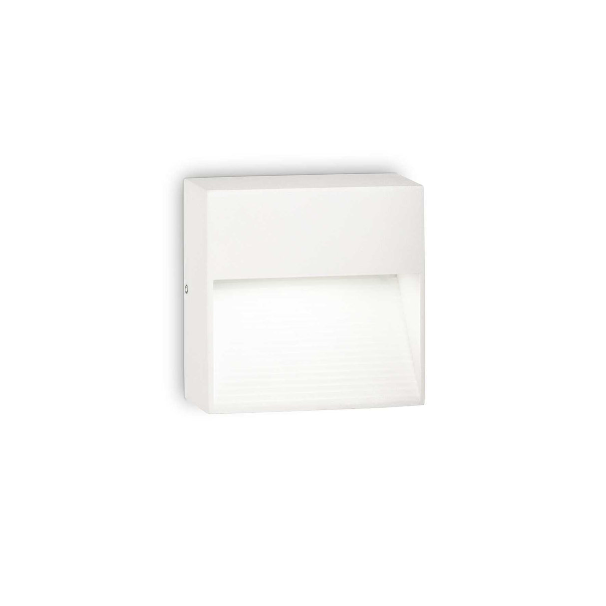 Modern White Stone Outdoor Wall Sconce