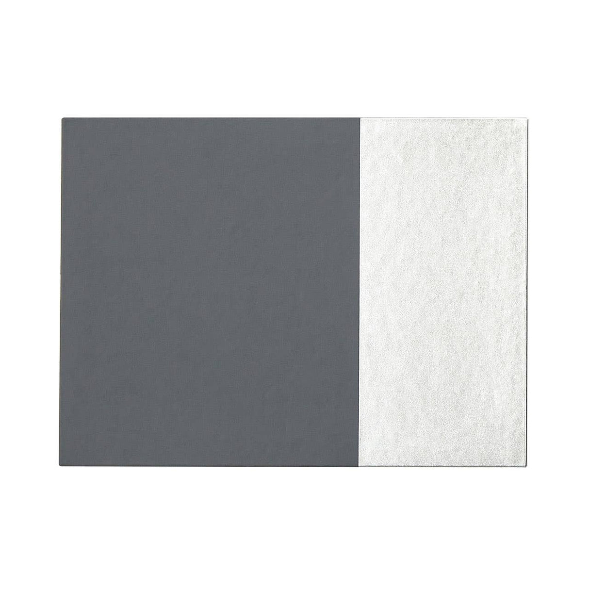 Geome Dipped Grey And Silver Placemats