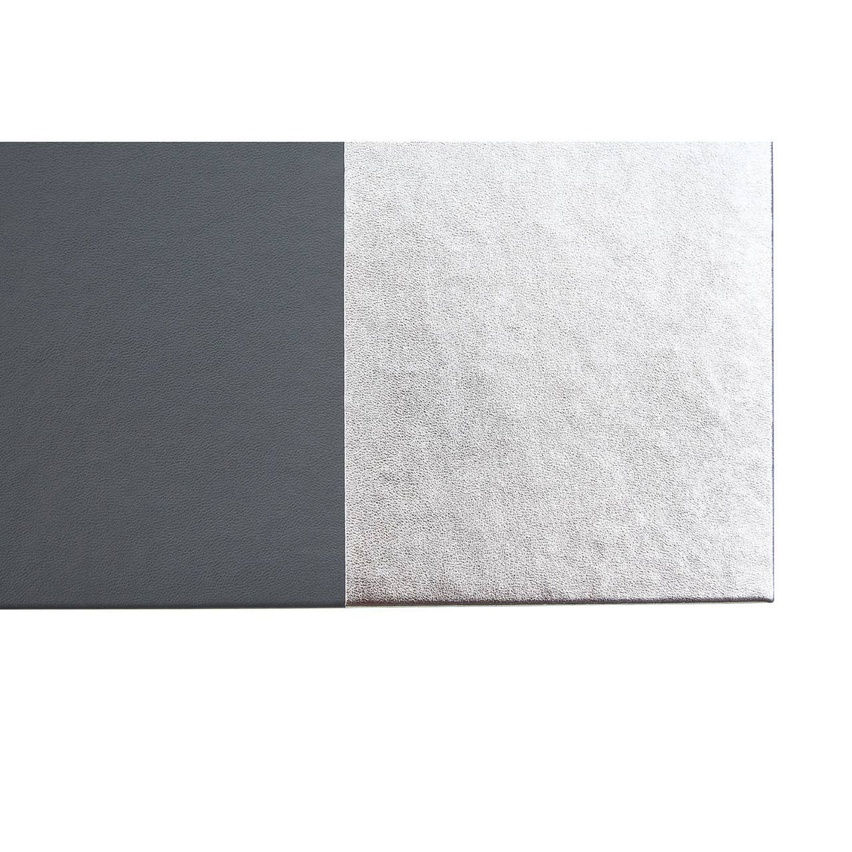 Geome Dipped Grey And Silver Placemats