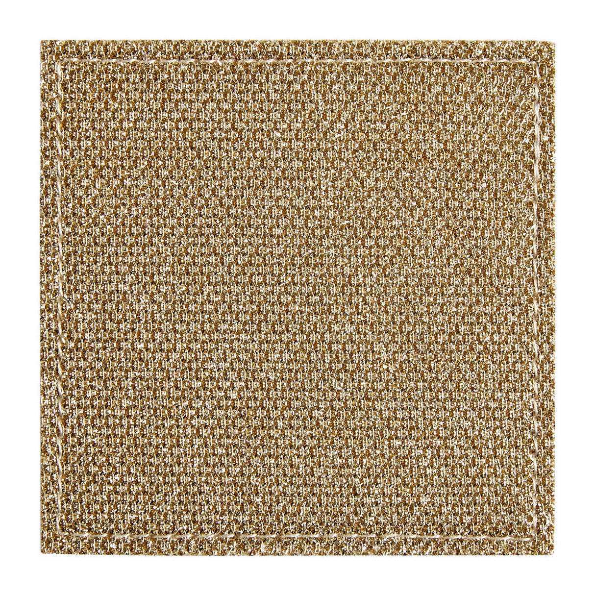 Set Of 4 Gold Glitter Placemats