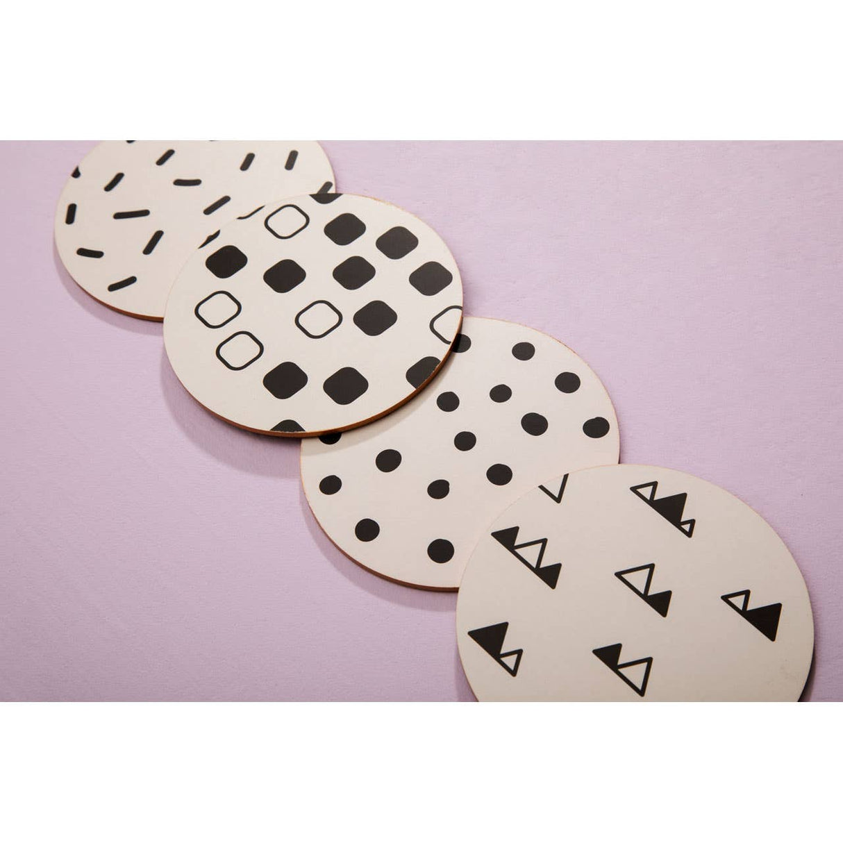 Mimo Set Of 4 Eclectic All Sorts Coasters