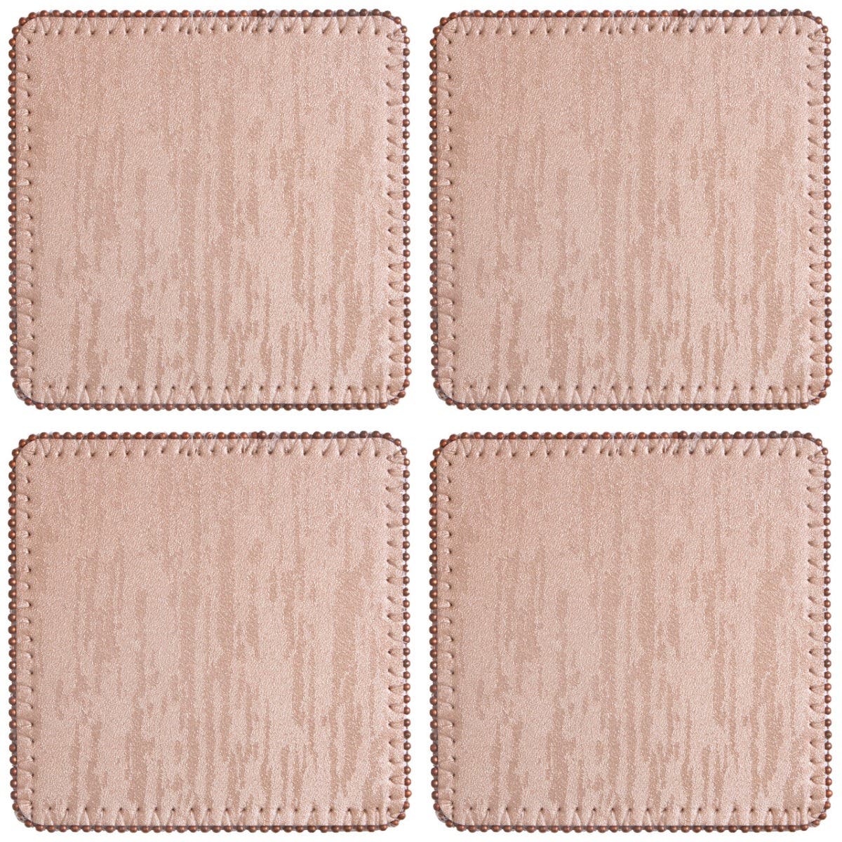 Knightsbridge Set Of 4 Square Coasters