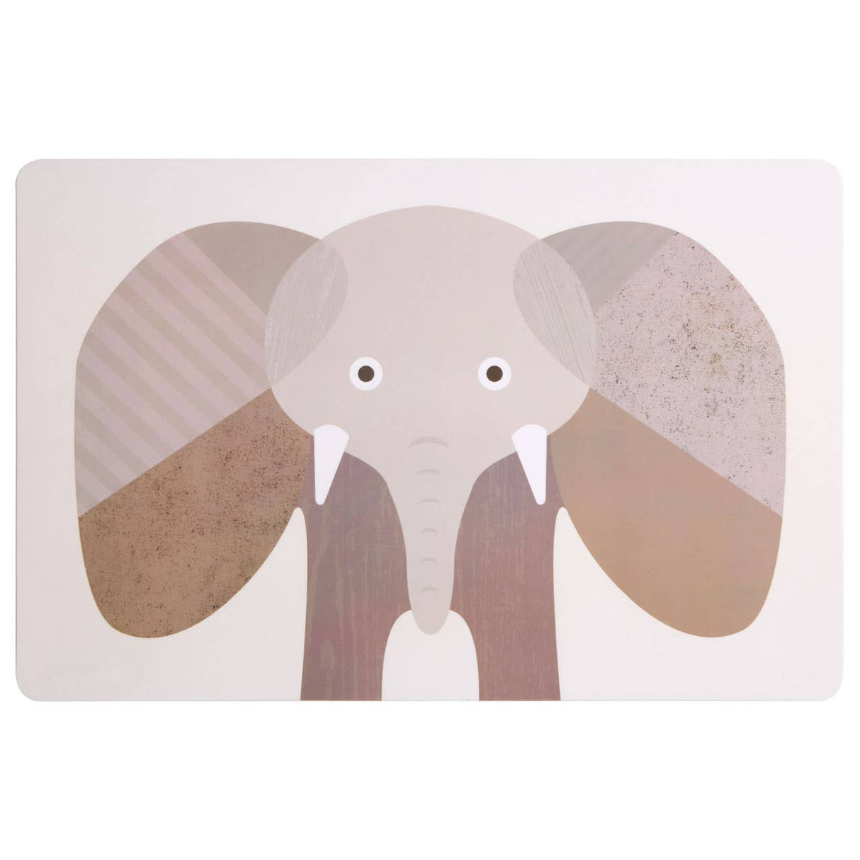 Set Of 2 Elephant Placemat And Coaster