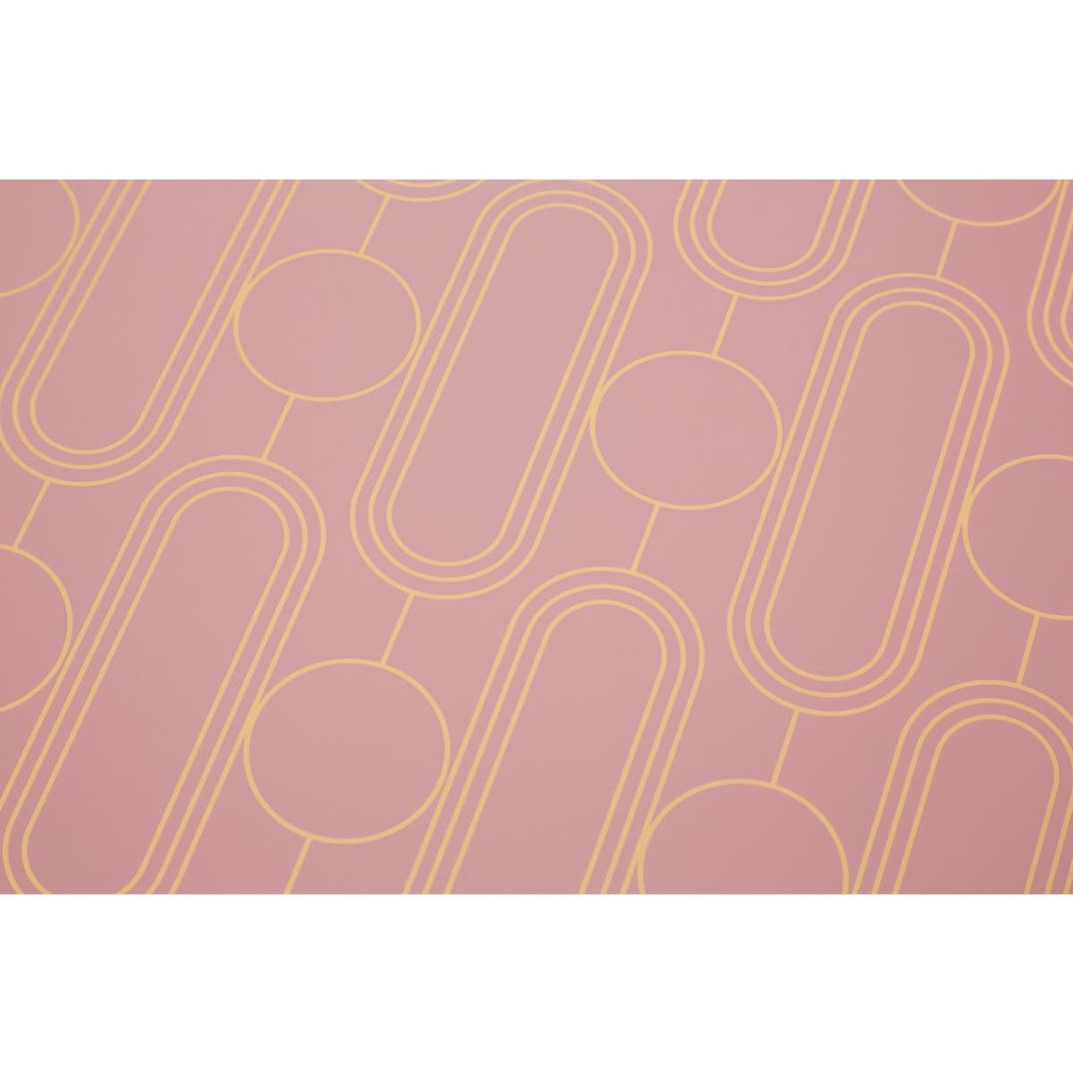 4Pc Frosted Deco Pink Placemats