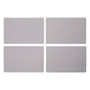 Frosted Deco Set of 4 Lilac Placemats