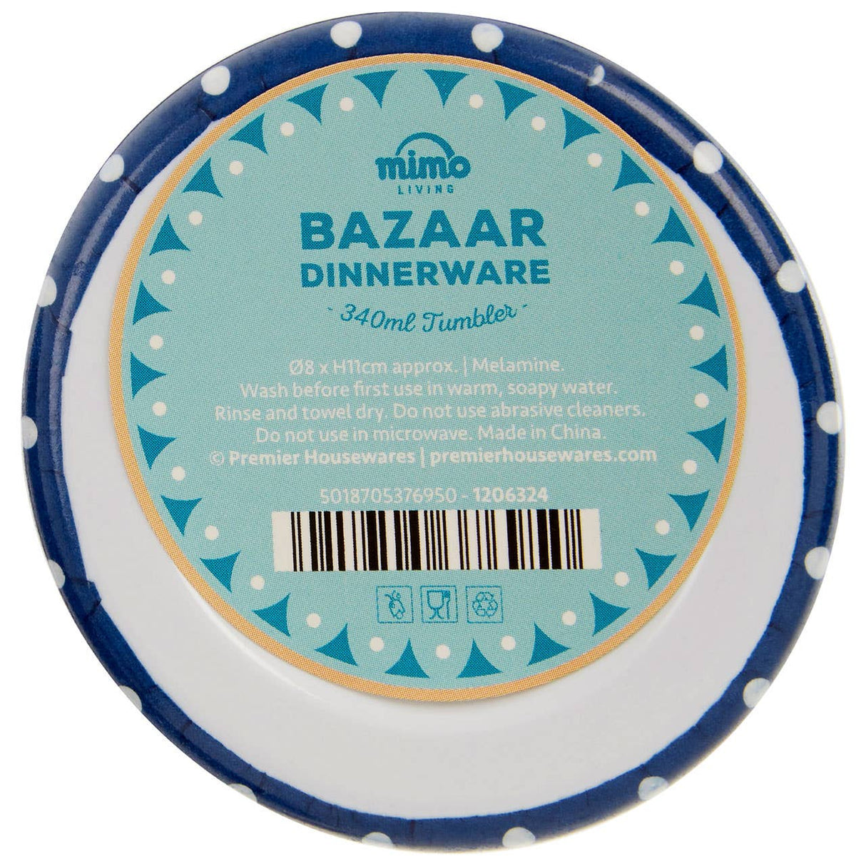 Mimo Bazaar 340ml Tumbler